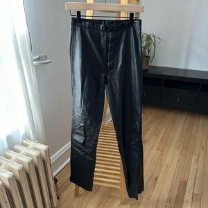Vintage 100% Leather Pants